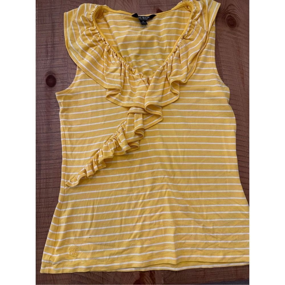 Lauren Ralph Lauren yellow tank